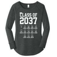 Class Of 2037 Grow With Me Women's Perfect Tri Tunic Long Sleeve Shirt