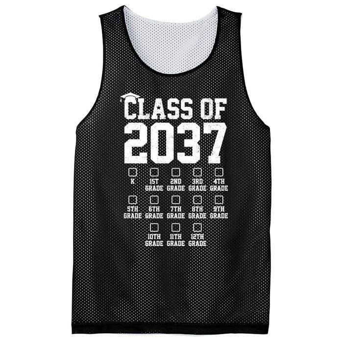 Class Of 2037 Grow With Me Mesh Reversible Basketball Jersey Tank