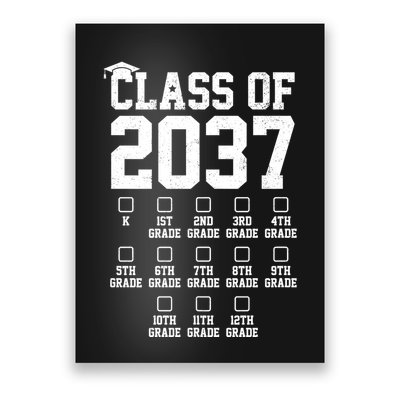 Class Of 2037 Grow With Me Poster