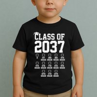 Class Of 2037 Grow With Me Toddler T-Shirt