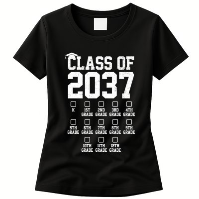 Class Of 2037 Grow With Me Womens T-Shirt
