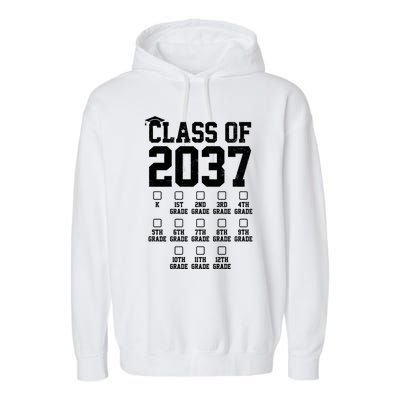 Class Of 2037 Grow With Me Garment-Dyed Fleece Hoodie