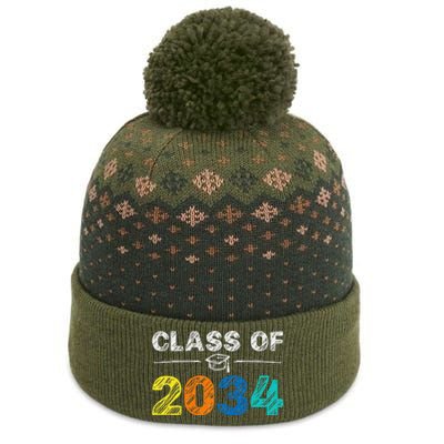 Class of 2034 Grow With Me First Day of School Graduation The Baniff Cuffed Pom Beanie