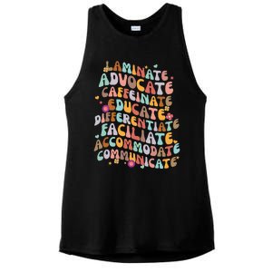 Class Of 2024 Senior Design Funny Seniors 2024 Ladies PosiCharge Tri-Blend Wicking Tank