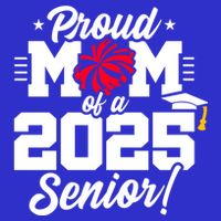 Class Of 2025 Senior Year Cheer Mom Senior 2025 Gift Visor