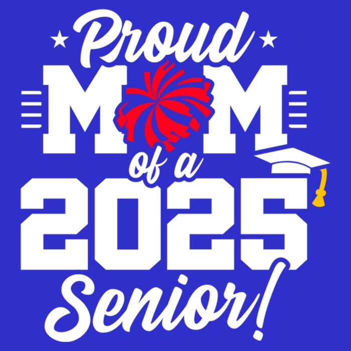 Class Of 2025 Senior Year Cheer Mom Senior 2025 Gift Visor