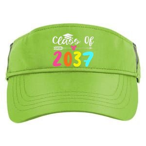 Class Of 2037 Grow With Me Graduation First Day Of School Love Adult Drive Performance Visor