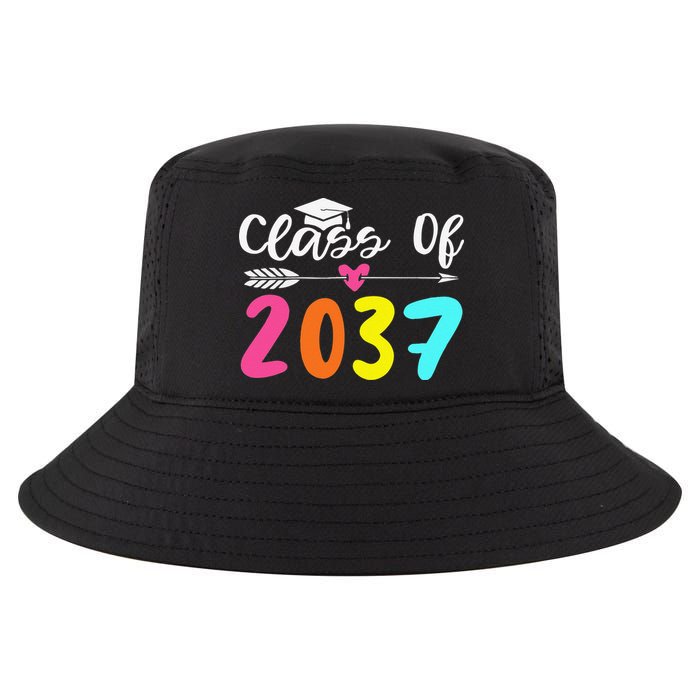 Class Of 2037 Grow With Me Graduation First Day Of School Love Cool Comfort Performance Bucket Hat