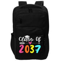 Class Of 2037 Grow With Me Graduation First Day Of School Love Impact Tech Backpack