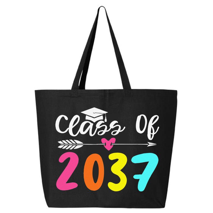 Class Of 2037 Grow With Me Graduation First Day Of School Love 25L Jumbo Tote
