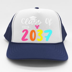 Class Of 2037 Grow With Me Graduation First Day Of School Love Trucker Hat