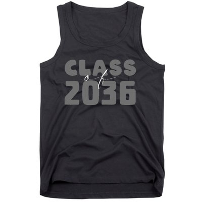 Class of 2036 kindergarten PreK graduation back to school Tank Top