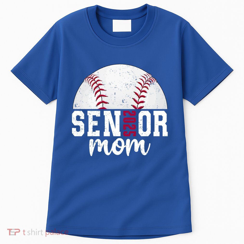 Class Of 2025 Baseball Mom Senior Baseball PlayerS Mother Gift Tall T-Shirt