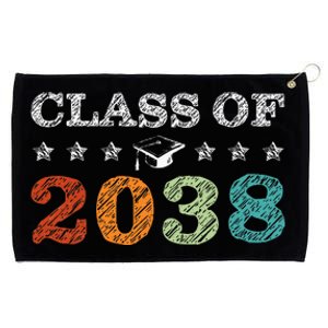 Class Of 2038 Grow With Me First Day School Back To School Grommeted Golf Towel