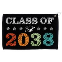 Class Of 2038 Grow With Me First Day School Back To School Grommeted Golf Towel