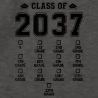 Class Of 2037 Grow With Me Prek To 12th Grade Gift Vector Backpack