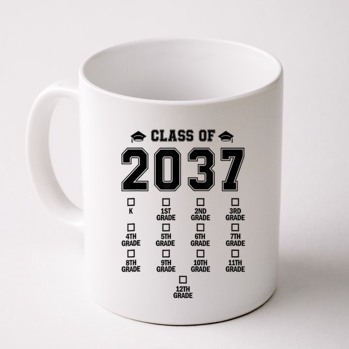Class Of 2037 Grow With Me Prek To 12th Grade Gift Mug