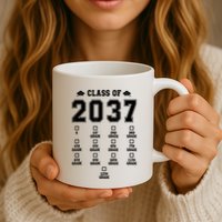 Class Of 2037 Grow With Me Prek To 12th Grade Gift Mug