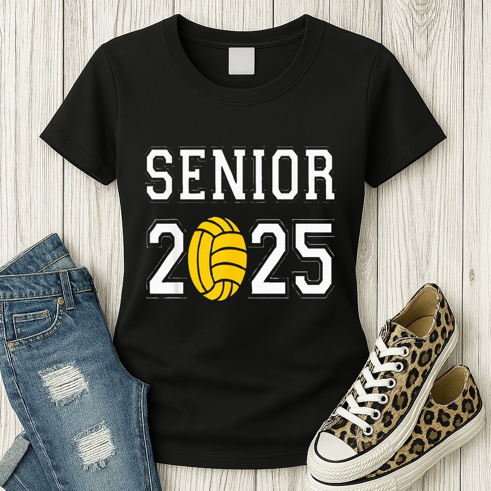Class Of 2025 Graduation Waterpolo Womens T-Shirt
