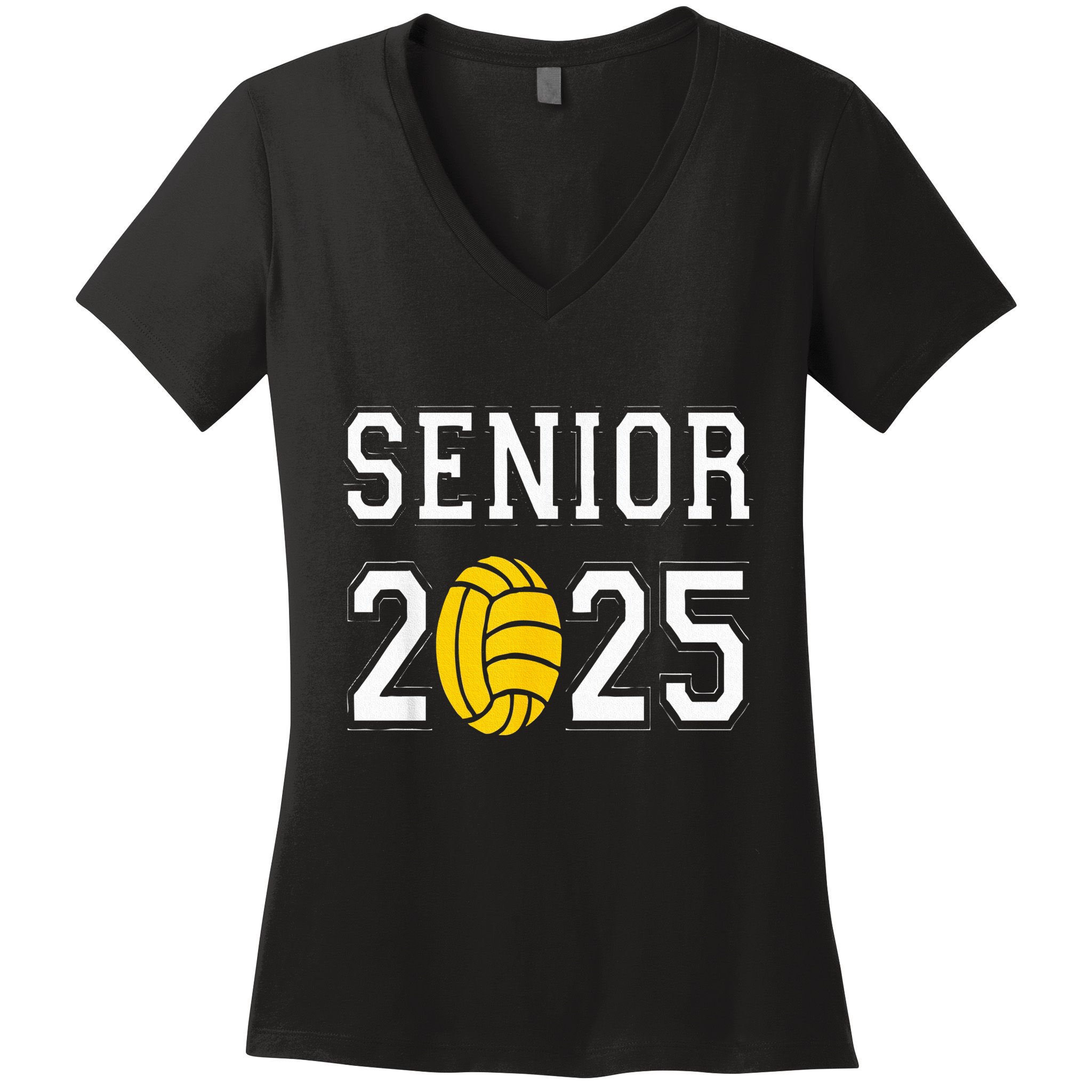Class Of 2025 Graduation Waterpolo Women's V-Neck T-Shirt