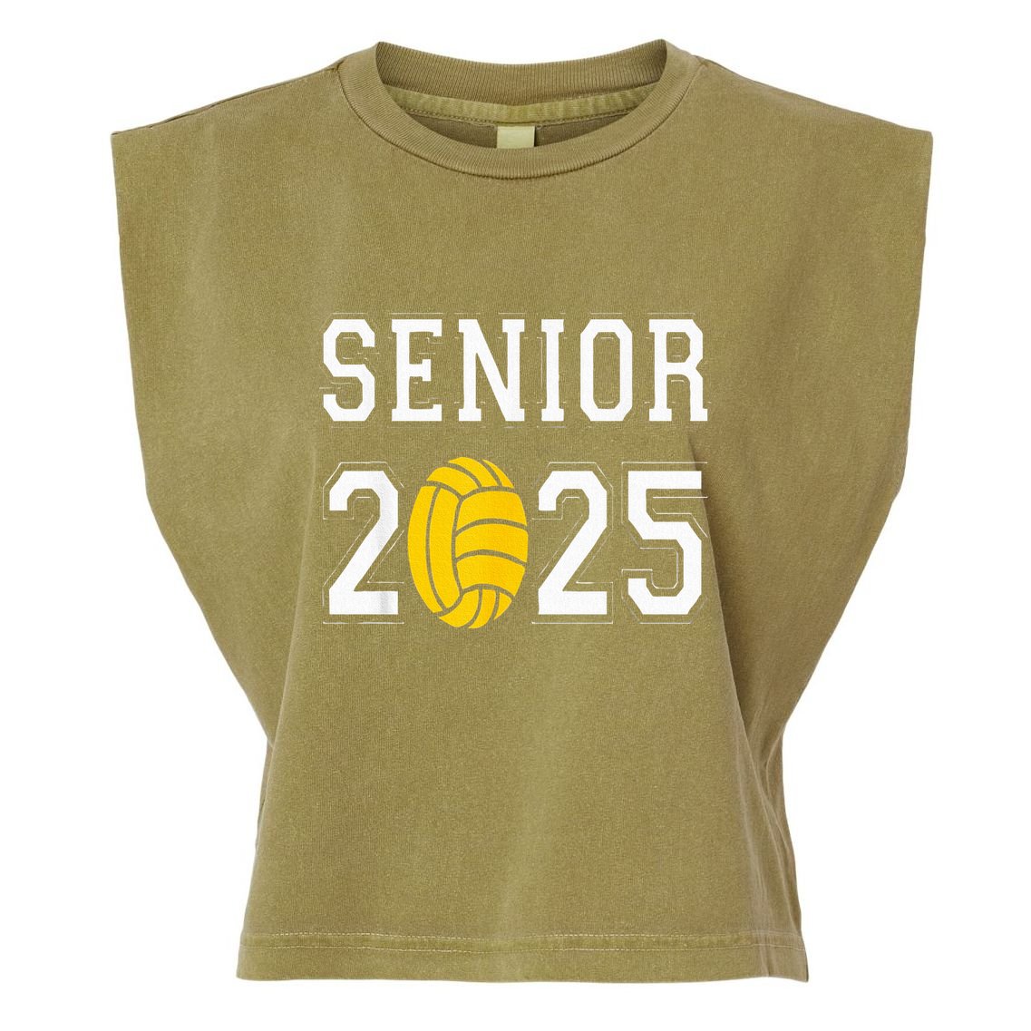 Class Of 2025 Graduation Waterpolo Garment-Dyed Women's Muscle Tee