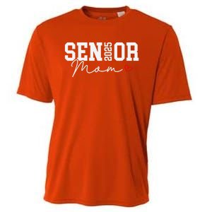 Class Of 2025 Senior Mom 2025 Graduation 2025 Back To School Gift Cooling Performance Crew T-Shirt