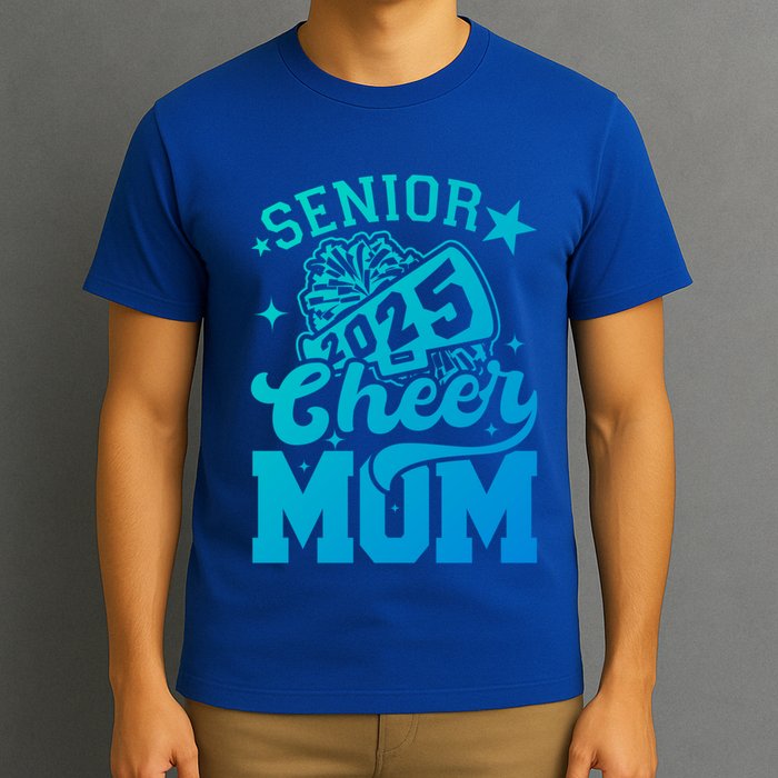 Class Of 2025 Senior Year Cheer Mom Cheerleader Senior 2025 Gift T-Shirt