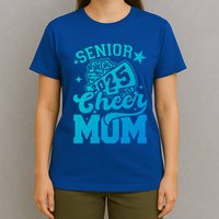 Class Of 2025 Senior Year Cheer Mom Cheerleader Senior 2025 Gift T-Shirt