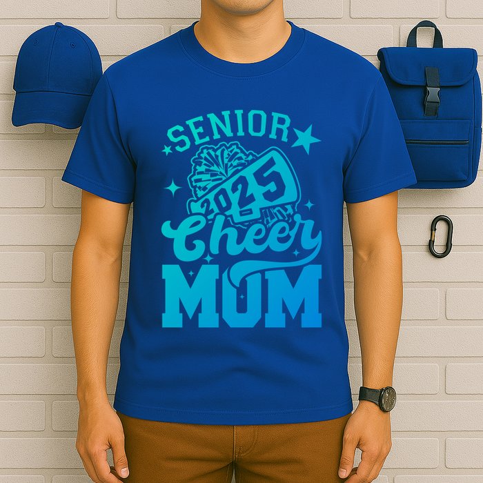 Class Of 2025 Senior Year Cheer Mom Cheerleader Senior 2025 Gift T-Shirt