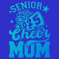 Class Of 2025 Senior Year Cheer Mom Cheerleader Senior 2025 Gift T-Shirt