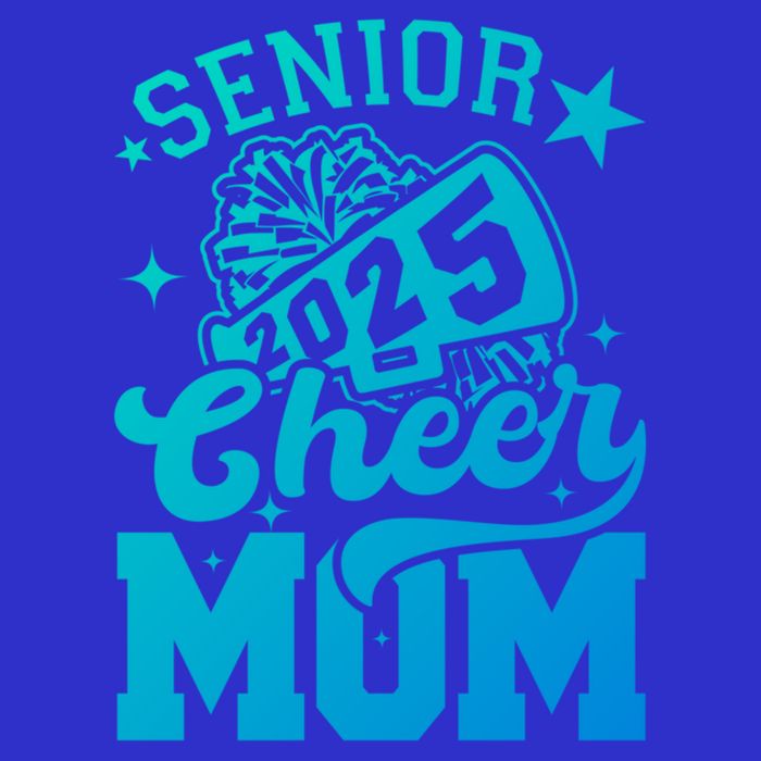 Class Of 2025 Senior Year Cheer Mom Cheerleader Senior 2025 Gift T-Shirt