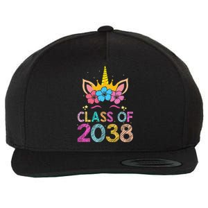 Class Of 2038 Grow With Me Graduation First Day Of School Wool Snapback Cap