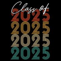Class Of 2025 Vintage Senior 2025 Gift Doggie Tank