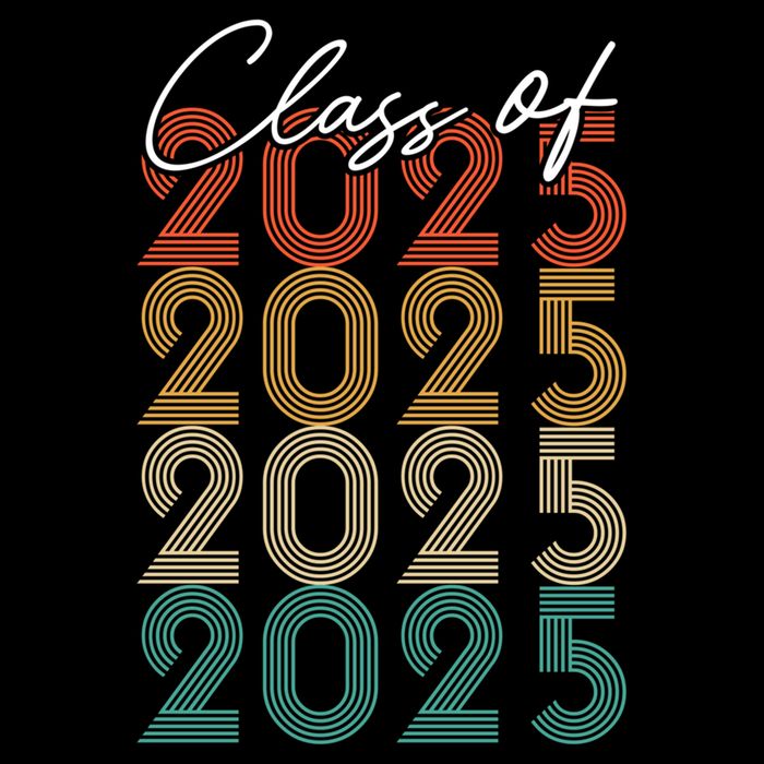 Class Of 2025 Vintage Senior 2025 Gift Doggie Tank