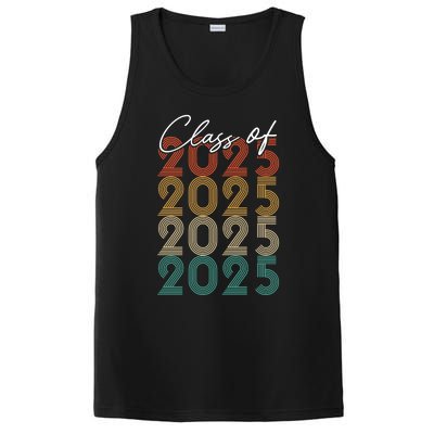 Class Of 2025 Vintage Senior 2025 Gift PosiCharge Competitor Tank