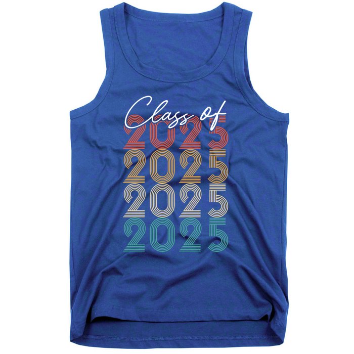 Class Of 2025 Vintage Senior 2025 Gift Tank Top