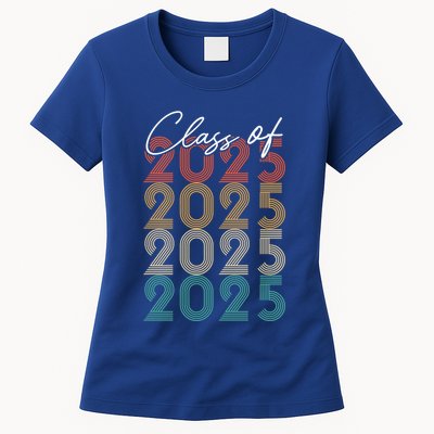 Class Of 2025 Vintage Senior 2025 Gift Womens T-Shirt