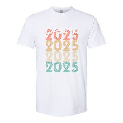 Class Of 2025 Vintage Senior 2025 Gift Softstyle CVC T-Shirt