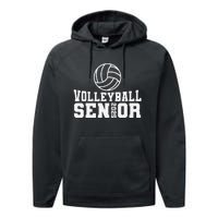 Class Of 2025 Volleyball Senior Night Performance Fleece Hoodie