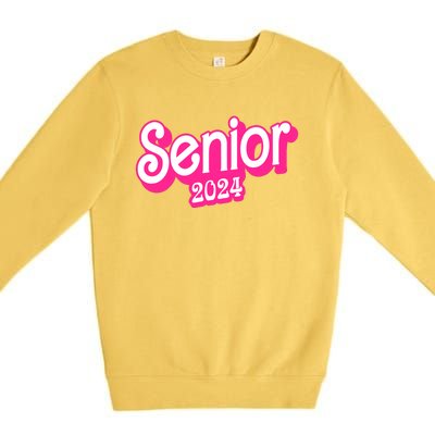 Class Of 2024 Senior Gifts Funny Seniors 2024 Premium Crewneck Sweatshirt