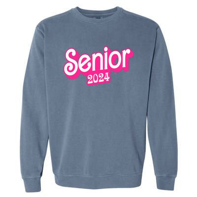 Class Of 2024 Senior Gifts Funny Seniors 2024 Garment-Dyed Sweatshirt