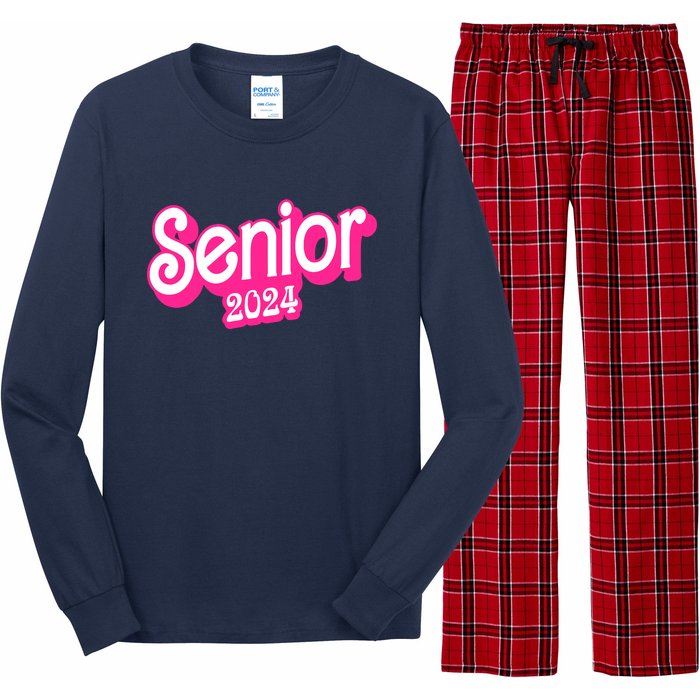 Class Of 2024 Senior Gifts Funny Seniors 2024 Long Sleeve Pajama Set