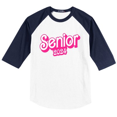 Class Of 2024 Senior Gifts Funny Seniors 2024 Baseball Sleeve Shirt