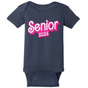 Class Of 2024 Senior Gifts Funny Seniors 2024 Baby Bodysuit