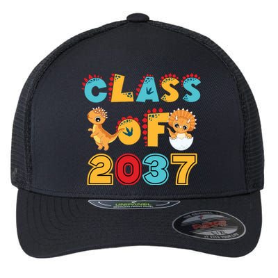 Class Of 2037 Grow With Me Kindergarten Graduation Flexfit Unipanel Trucker Cap