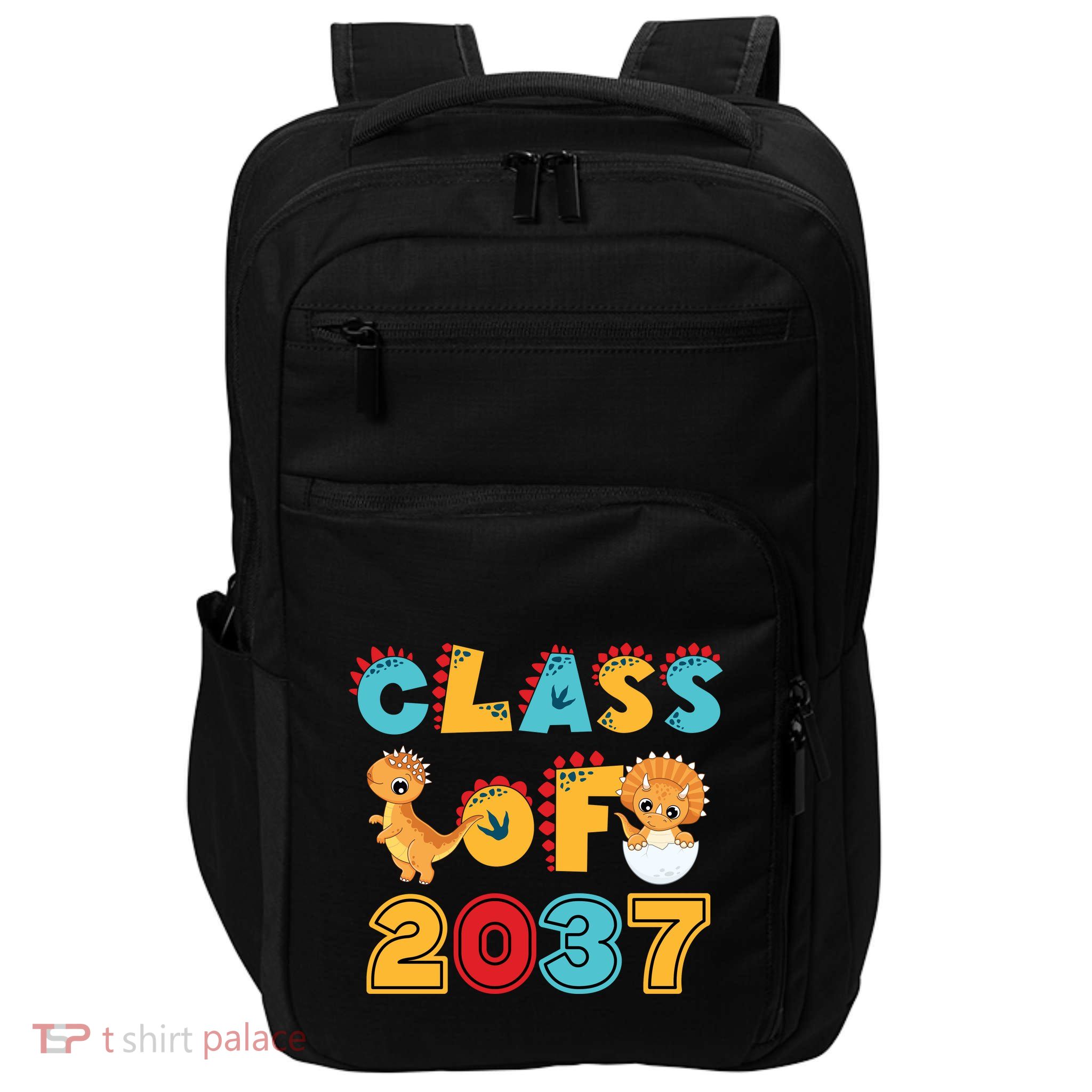 Class Of 2037 Grow With Me Kindergarten Graduation Impact Tech Backpack