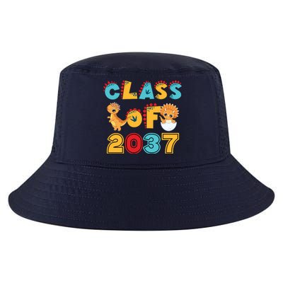 Class Of 2037 Grow With Me Kindergarten Graduation Cool Comfort Performance Bucket Hat