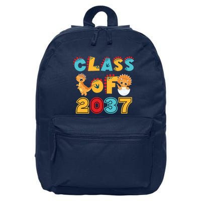 Class Of 2037 Grow With Me Kindergarten Graduation 16 in Basic Backpack