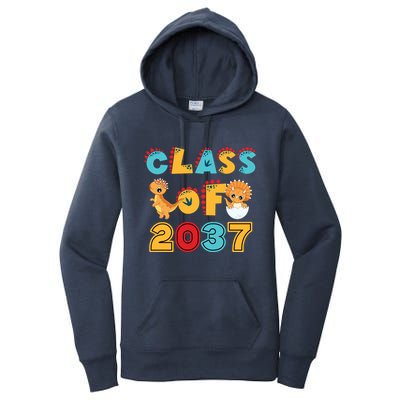 Class Of 2037 Grow With Me Kindergarten Graduation Women's Pullover Hoodie