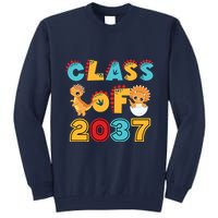 Class Of 2037 Grow With Me Kindergarten Graduation Tall Sweatshirt